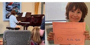 Cole Mechor collage of photos