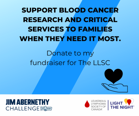 JAC Posts - Facebook. "Support blood cancer research and critical services to families when they need it most. DOnate to my fundraiser for the LLSC"