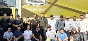 Kris Alexander and team Long Life Windows and Doors